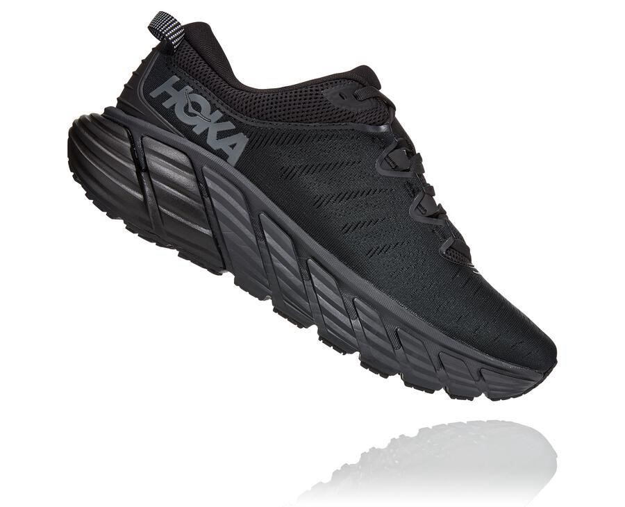 Tenis Hoka One One Masculino Pretas - Gaviota 3 - 157-LIWATX